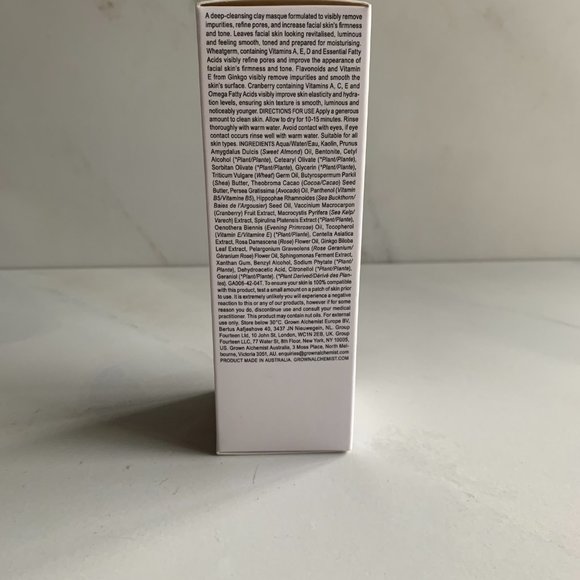 NIB Grown Alchemist Deep Cleansing Facial Masque 75mL - Picture 5 of 7